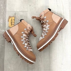 Cool Planet by Steve Madden Buni-F Lace-Up Chunky Lug Sole Booties